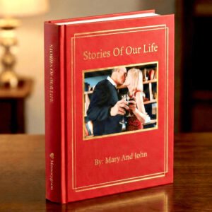 Memorygram Legacy Book hardcover memoir 'Stories Of Our Life' (official product image)